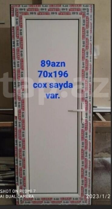 yeni il yolkasi satilir: Yeni Plastik qapı Ödənişli quraşdırma, Ödənişli çatdırılma
