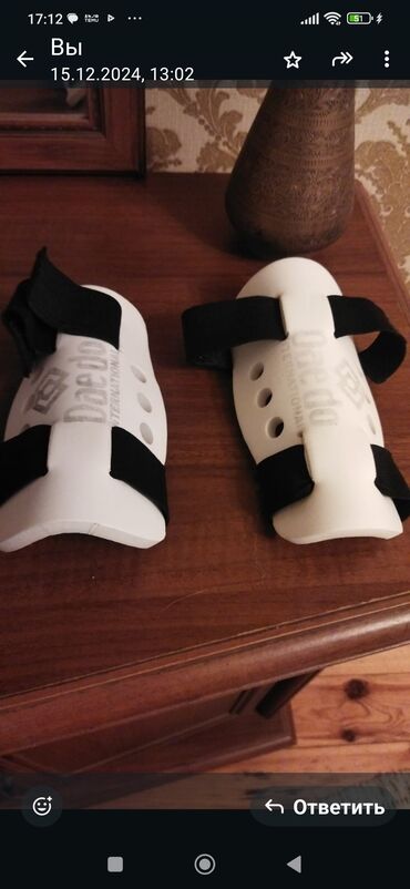 Dəbilqələr: Taekvondo/karate üçün qoruyucu dəst - Marka: Daedo və Adidas - — 4