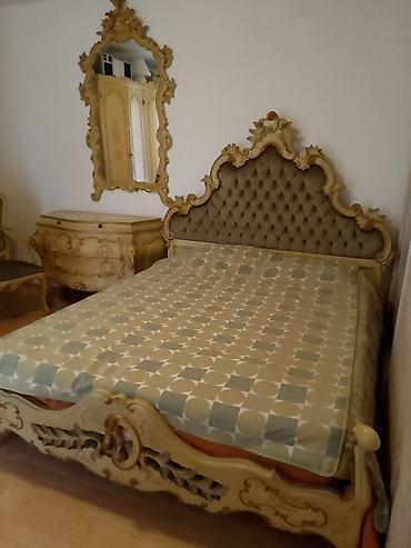 komoda laval forma ideale: Barokni komplet nameštaja za spavaću sobu – ručno oslikan i bogato — 3