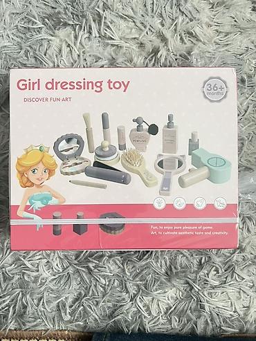 Үлпөт көйнөктөрү жана аксессуарлар: Игровой набор “Girl Dressing Toy” — детская студия красоты Деревянский — 2
