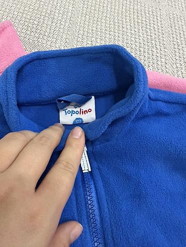 вещи для спорта: Детские флисовые кофты на молнии Topomini/Topolino. - Модели: базовые — 4