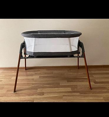 diamond home tekstil: Oğlan və qız üçün, İşlənmiş, Dördbucaq, Beşik, Dəstsiz, Matras ilə, Yellənmə mexanizmsiz — 1