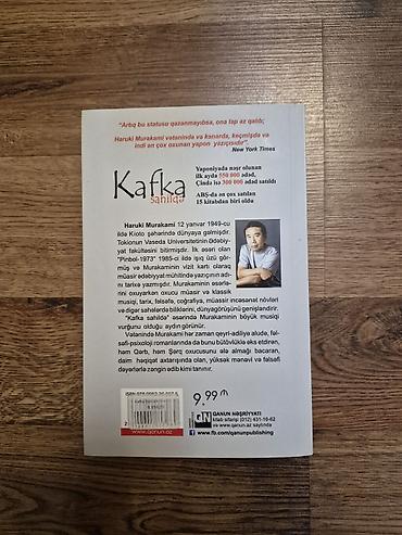 Bədii ədəbiyyat: Haruki Murakami – “Kafka sahildə” (roman) - Azərbaycan dilində nəşr - — 2
