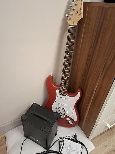stratocaster: Электрогитара Squier by Fender Stratocaster + комбоусилитель - Корпус — 1