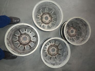 Диски: Литые Диски R 15 Audi, Комплект, отверстий - 5, Б/у — 6