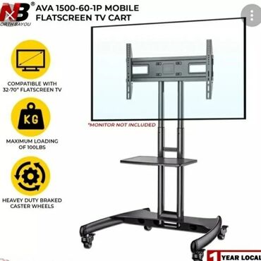 Kronşteynlər: Bütün növ təkərli Televizor stendlərinin satışı və — 16