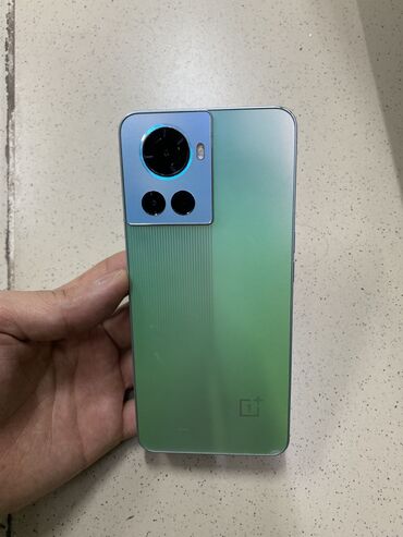 дисплеи для телефонов: OnePlus 10R, Колдонулган, 128 ГБ, түсү - Жашыл, 2 SIM