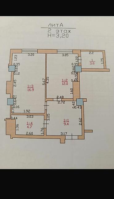 квартира в цум: 1 комната, 47 м², Элитка, 3 этаж, Свежий ремонт — 8