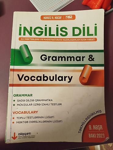 rm ingilis dili pdf 2025: İngilis Dili – Grammar & Vocabulary” Nərgiz R. Nəcəf Nəşr: 9-cu — 1