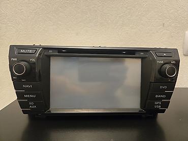 manitor: Toyota Corolla 2014 original monitor + çərçivə + kamera Toyota Corolla — 2