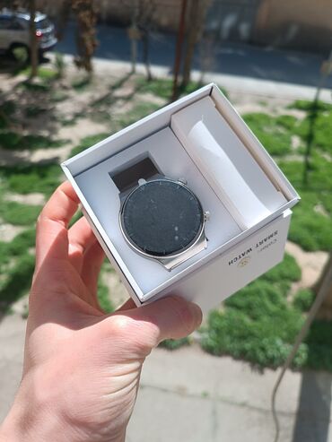 t500 smart watch: Yeni, Smart saat, Smart, Sensor ekran, rəng - Boz