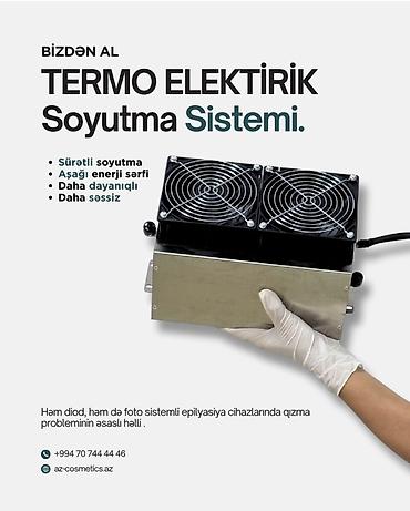 ventilator notebook: Termo Elektrik Soyutma Sistemi Xüsusiyyətlər: - Sürətli soyutma - — 1