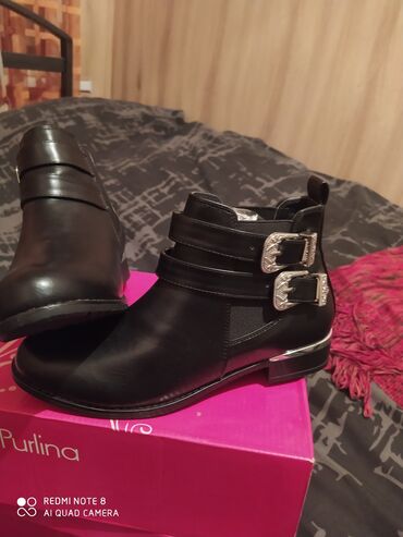 Сапоги: Сапоги Италия коричневый цвет разм,37,нарульный замша и мех — 9