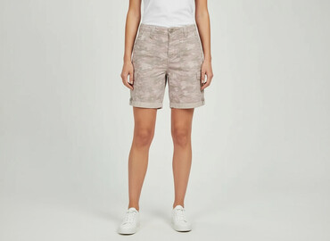 krótkie spodenki damskie bojówki: Marks & Spencer, Shorts for women, size L