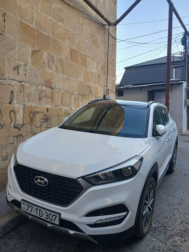 Avtomobil satışı: Hyundai Tucson EVGT, ağ rəngli, şəhər və uzun yol üçün komfortlu