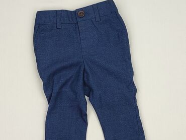 Baby material trousers, 6-9 months, 68-74 cm, Next, condition - Perfect