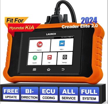 Alati za automobile: Novo - Launch Creader Elite V2.0 OBD2 Kia, Hyundai, Genesis Potpuna — 4
