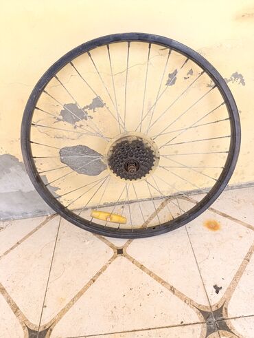 velosiped diskleri: 24 lüy arxa disk iselk vezeyde