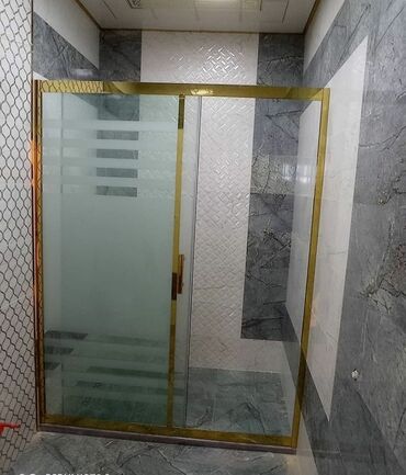 Duş kabinaları, arakəsmələr: Yeni Üstü açıq kabina, Düzbucaqlı, Ödənişli çatdırılma — 27