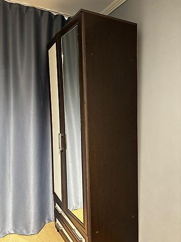 Шкафы: Шифоньер, шкаф для одежды, Б/у, Прямой, Дерево — 5