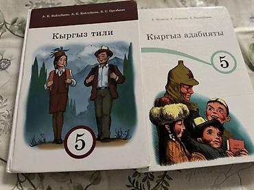 Китептер жана журналдар: Комплект школьных учебников (кыргызские и русские издания). В набор — 4