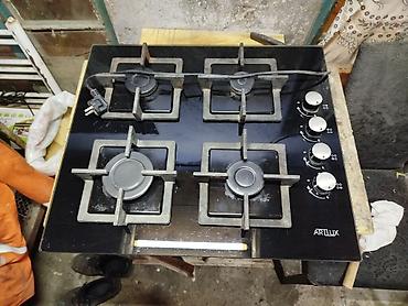 elektron tərəzi 150 kq: Qaz plitəsi Quraşdırılan, 4 gözlü, İşlənmiş — 2