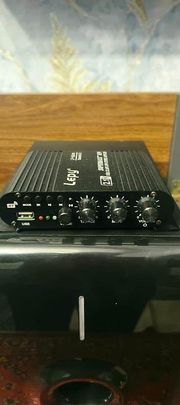 Dinamiklər və kolonkalar: Lepy mini gücləndirici: 2.1 kanallı audio sistemi, büdcəli və kompakt — 8