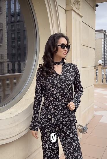 платье на нооруз: Брючный костюм, Прямые, Рубашка, Made in KG, Осень-весна — 2