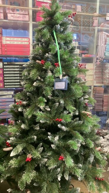 Yeni il ağacları: Yapay şam ağacları – müxtəlif dizayn və ölçülərle - Reallığa yaxın — 15