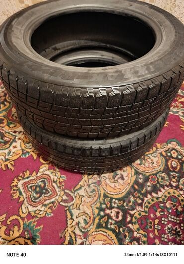 Шины: Шины 215 / 60 / R 17, Б/у, Пара, Легковые, Япония, Bridgestone