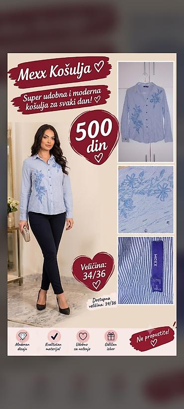 Mexx košulja – super udobna i moderna za svaki dan. - Model: ženska