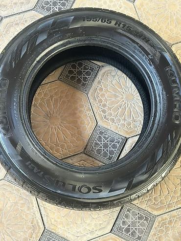 space runner: Комплект летних шин Kumho Solus - Размер: 195/65 R15 - Серия/модель — 4