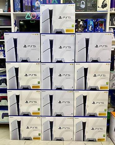 vidio pley: Sony PlayStation 5 Slim 1TB Sony PlayStation 5 Slim 1TB yaddaşla — 1