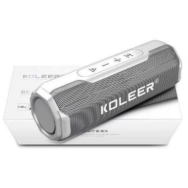 магнитафон для авто: Bluetooth колонка Koleer S218 Аккумулятор 1200 мАч Время роботы 8