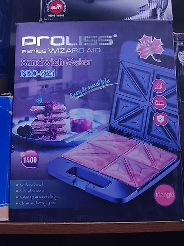 Сэндвич-мейкер PROLISS Series Wizard Aid PRO-824 - Мощность: 1400 Вт