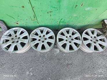 225 85 15: Литые Диски R 16 Toyota, Комплект, отверстий - 5, Б/у — 3