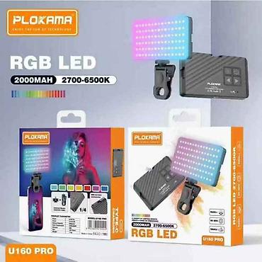 tiktok ışığı: PLOKAMA U160 Pro RGB LED işıq paneli 🟣 Plokama U160 PRO RGB LED Light — 1