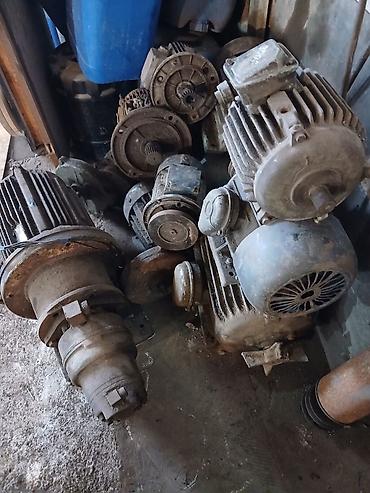 Sənaye elektrik mühərrikləri və reduktorlar – müxtəlif güc və tiplər