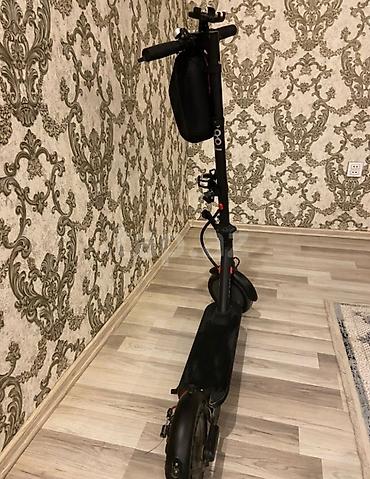 elektrikli scooter toba: Elektrik skuter – Toba aksessuarları ilə - Rəng: qara - Sükan — 2