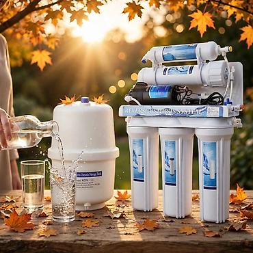 Фильтры для питьевой воды: Система очистки воды «Reverse Osmosis System» для дома Комплект под — 11