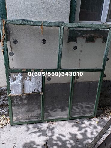 деревянные окна в бишкеке цены: Продаю рамы б/у:Рама с коробкой H-1415;L-1210 mm, Рама без коробки
