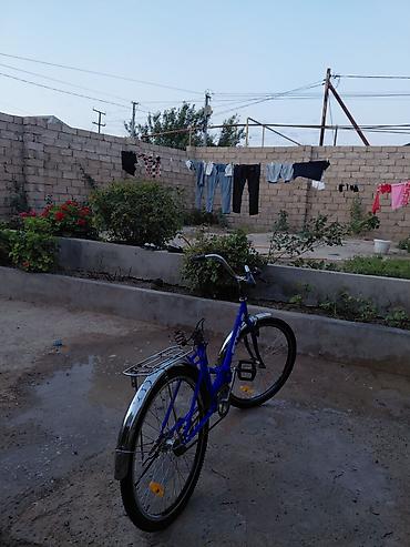 Velosipedlər: STELS şəhər velosipedi - Rəng: göy - Çərçivə: aşağı enişli, rahat — 3