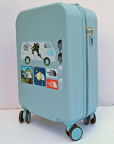 Putni koferi i torbe: Tvrdi kofer na točkiće – The North Face dizajn - Materijal: čvrsta — 6