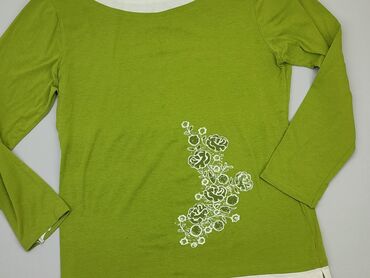 zielone bluzki z długim rękawem: Блуза жіноча, M, стан - Хороший