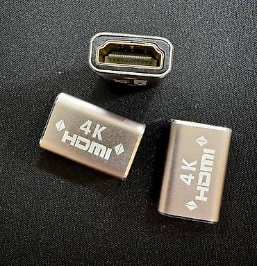 усилител: Соединитель HDMI (female) - HDMI (female) Black, HDMI удлинитель — 2