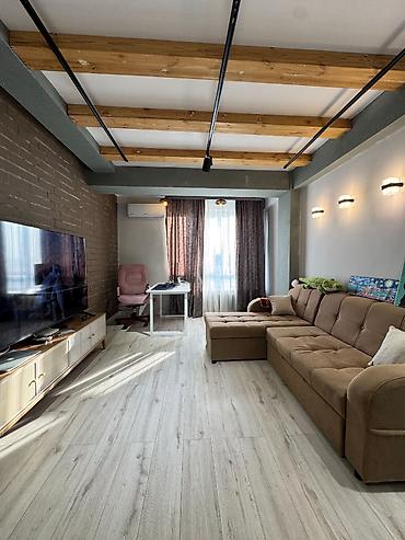 1 комната, 46 м², Кок-Жар ж/м 6 этаж, Евроремонт