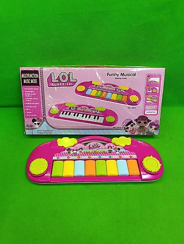 Пианино Лол игрушка детская🎹 Комплектация товара: пианино, 3