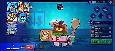 qas permanent: Brawl Stars hesabı – yüksək səviyyəli döyüşçülər və nadir kostyumlar — 9