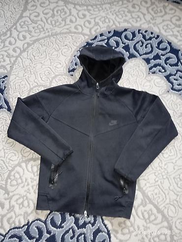 fleece: Мужской спортивный костюм, M, Nike, Б/у, цвет - Черный, Самовывоз — 2