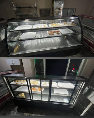 Restoran mebeli: Vitrin soyuducu 2 m Cox az islenib Qiymet 800 azn. Unvan Sabuncu